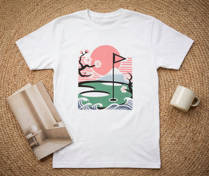 Oriental Golf Graphic T-Shirt
