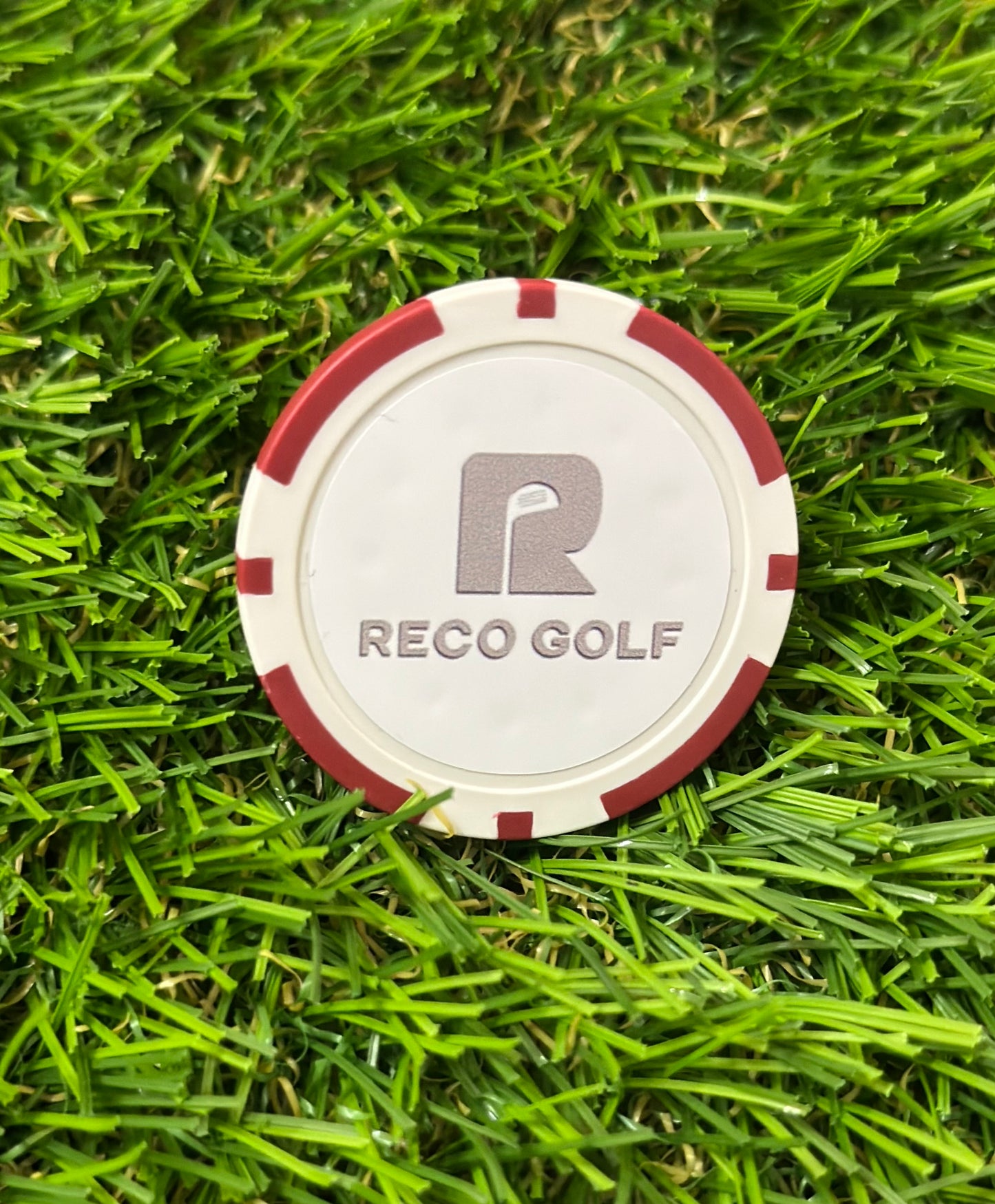 Poker Chip Golf Ball Marker