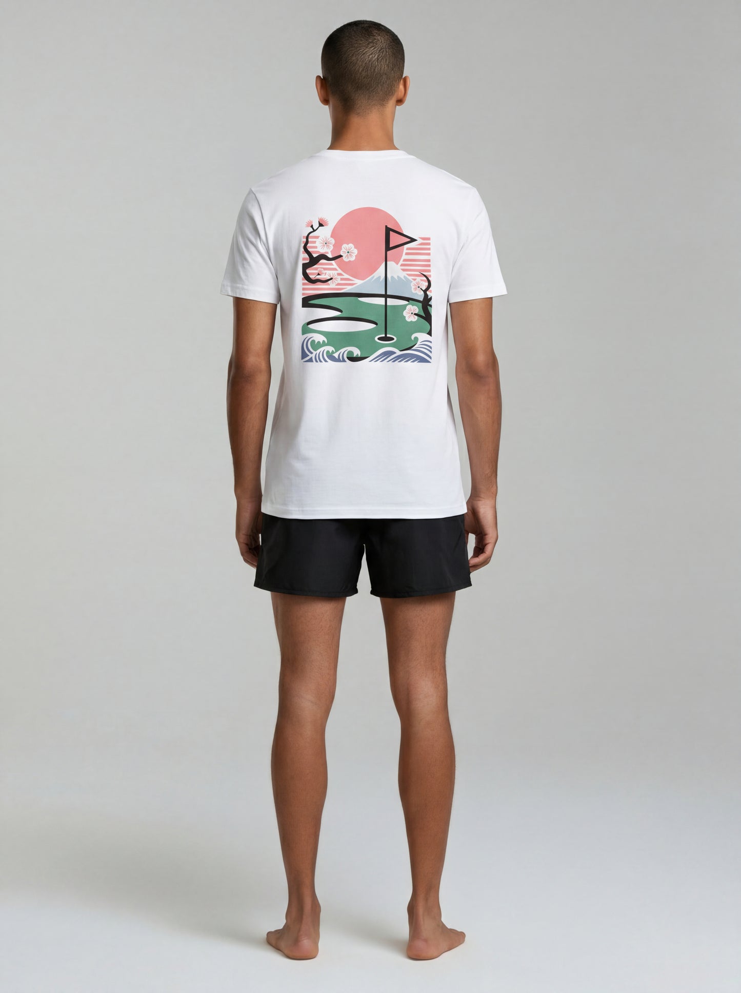 Oriental Golf Graphic T-Shirt