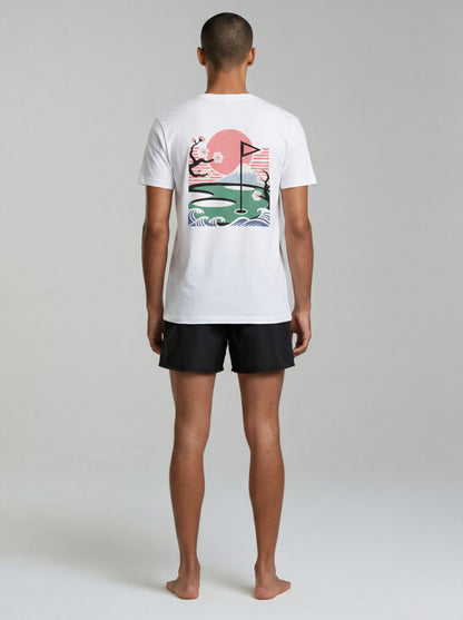 Oriental Golf Graphic T-Shirt